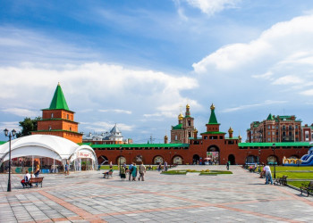 Царевококшайский кремль в Йошкар-Оле. Фото 3 – фотографии России