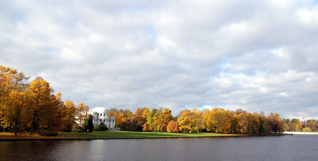 Елагинский дворец в Питере – фотографии России
