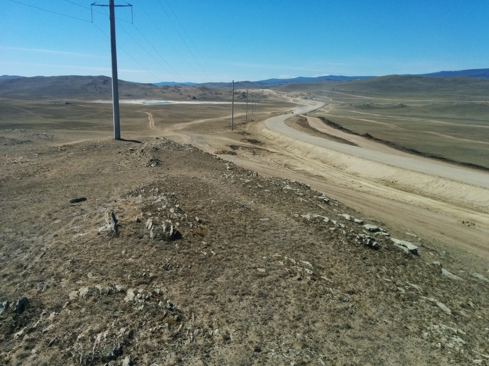 Дорога между Сахюртой и Еланцами. Фото 1 – фотографии России