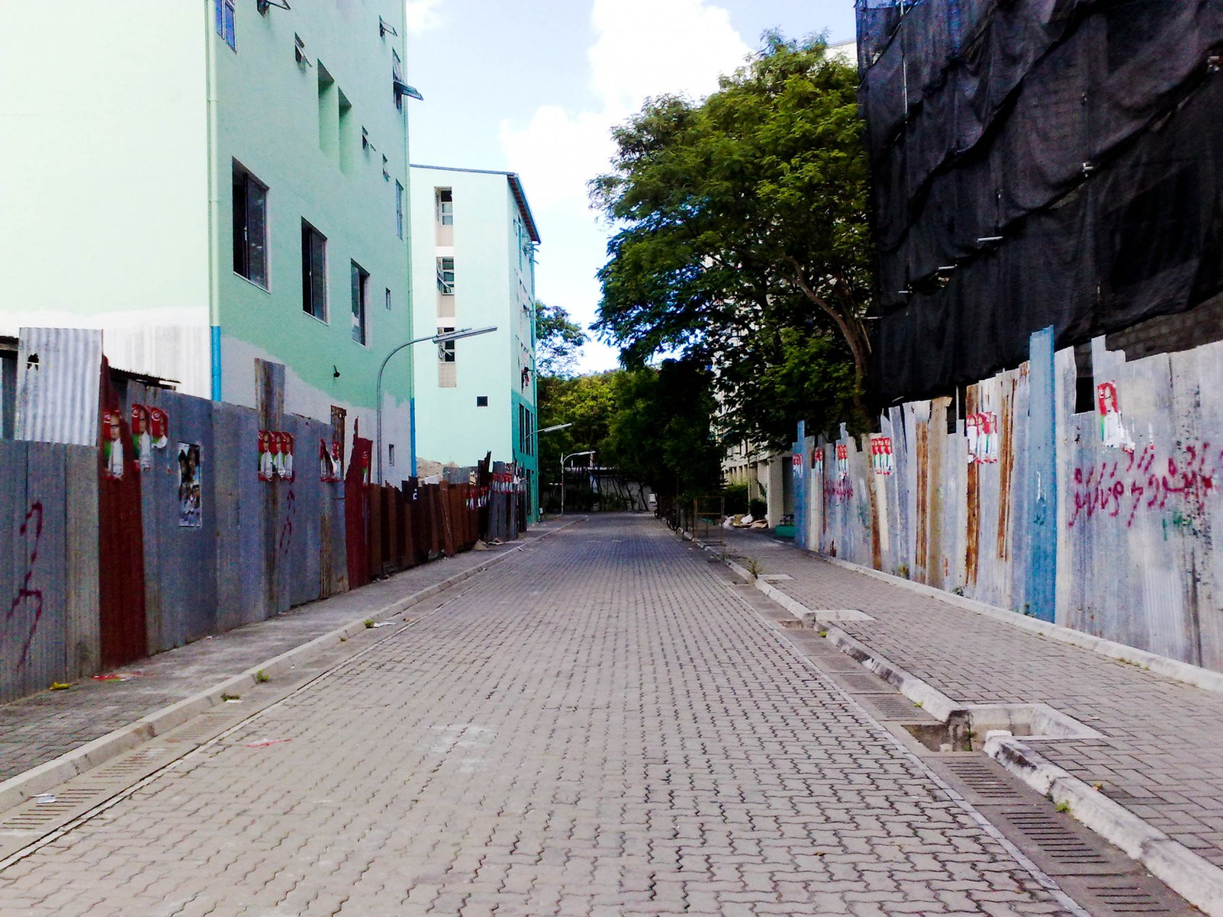 Улица в Северный Мале Атолл, Мальдивы – фотографии Мальдивских островов