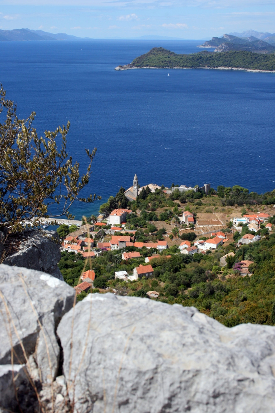 Море на острове Лопуд, Хорватия. Фото 11 – фотографии Хорватии