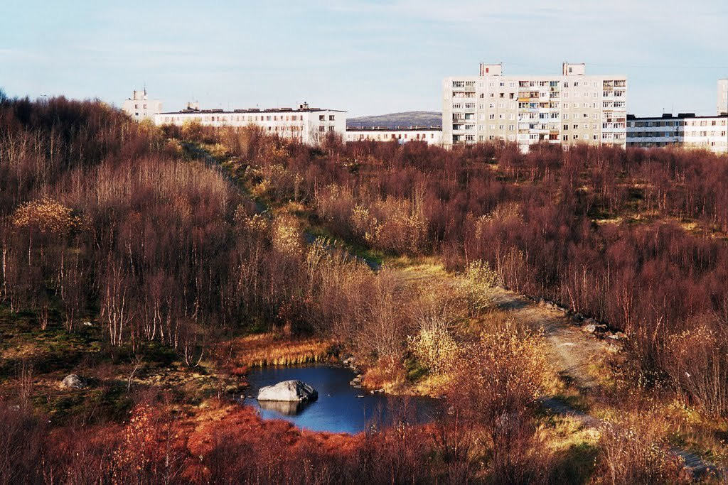 Осень в Мурманске, Россия – фотографии России