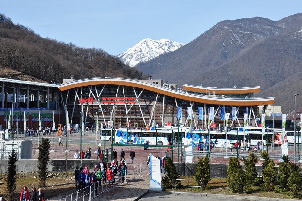 Вокзал Красная Поляна, Сочи. Фото 19 – фотографии России