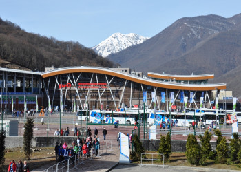 Вокзал Красная Поляна, Сочи. Фото 19 – фотографии России
