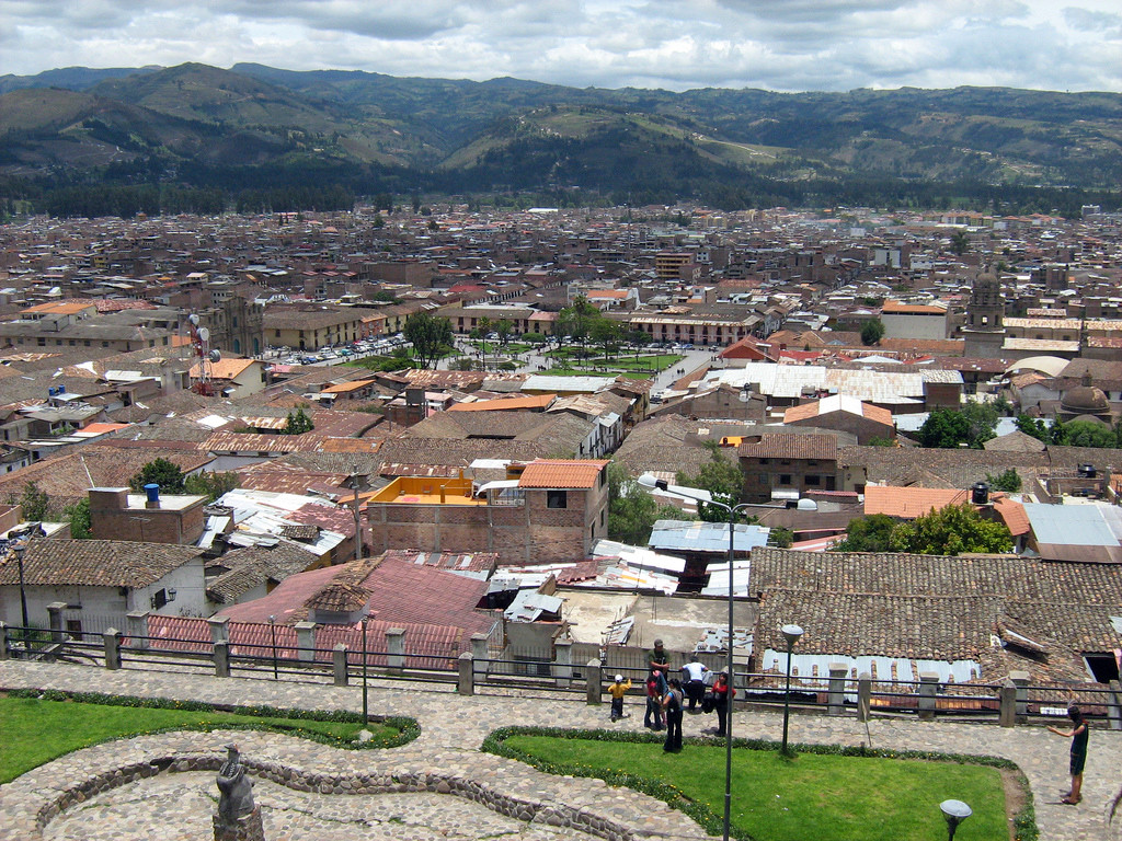 Панорама Кахамарки – фотографии Перу