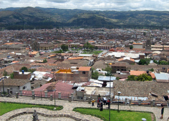 Панорама Кахамарки – фотографии Перу