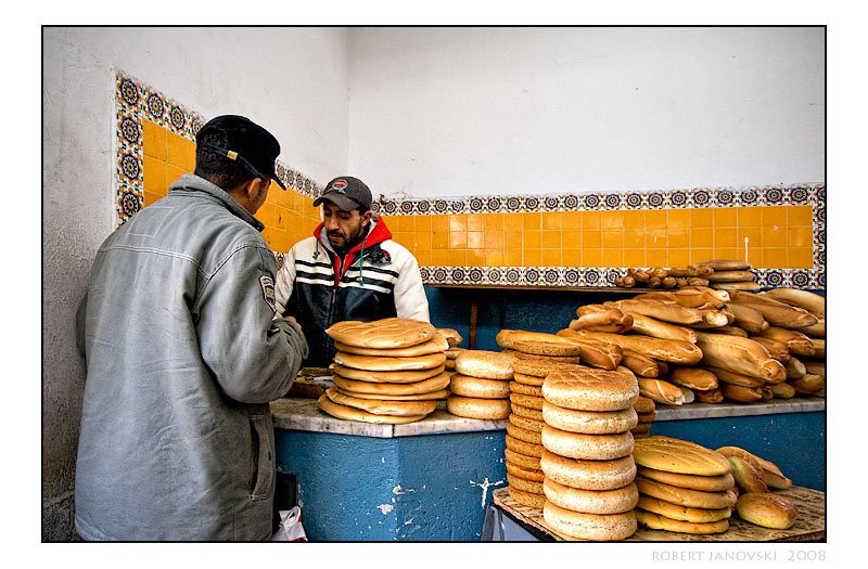Булочная в Махдии, Северный Тунис – фотографии Туниса