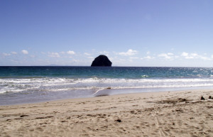 Вид с Мартиники на Алмазную скалу – фотографии Мартиники