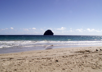 Вид с Мартиники на Алмазную скалу – фотографии Мартиники