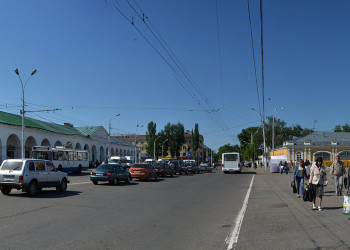 Центр Костромы, Торговые ряды и Сусанинкая площадь. Фото 2 – фотографии России