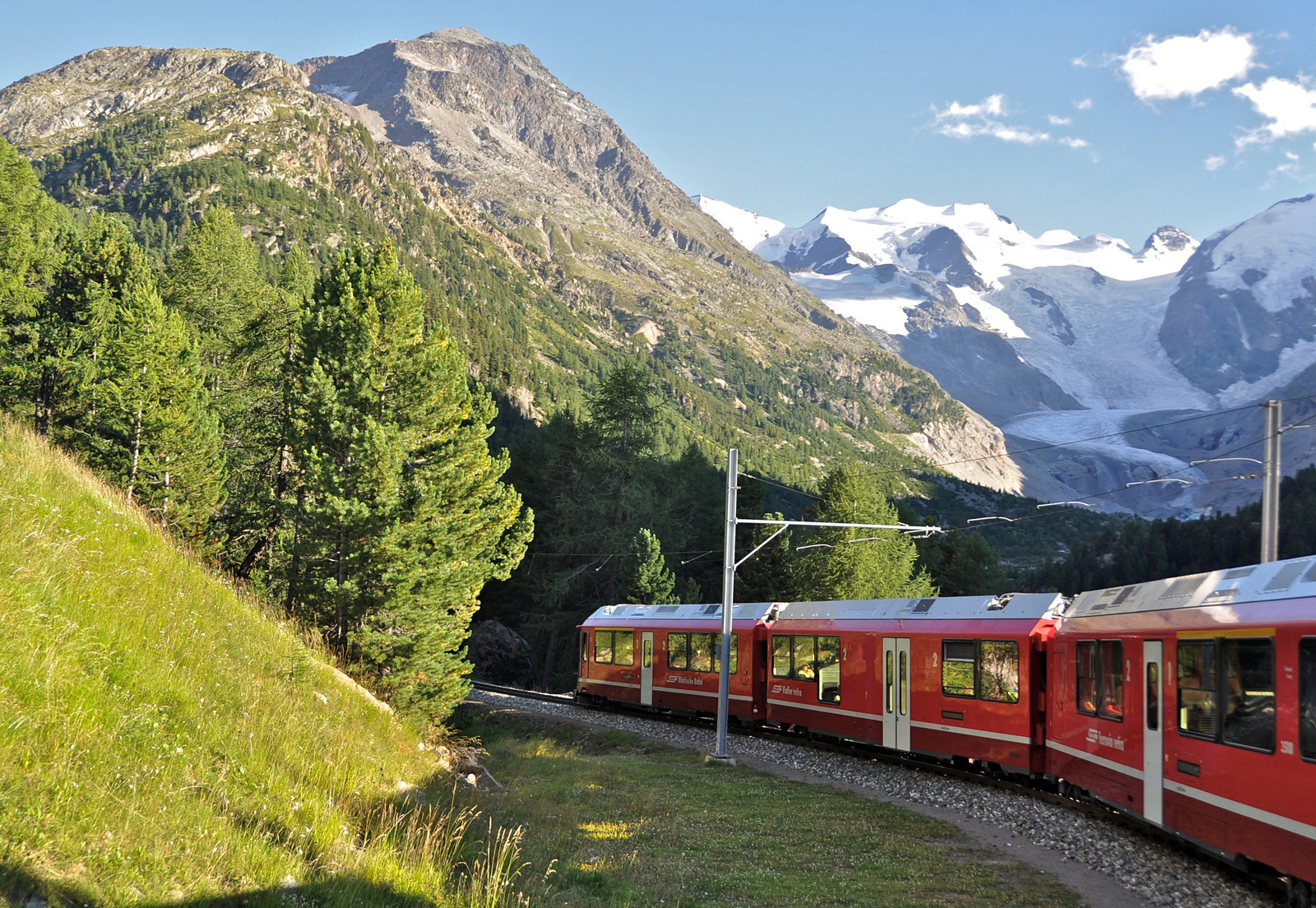 Ретийская железная дорога (Rhätische Bahn). Фото 29 – фотографии Швейцарии