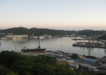 Порт в Находка, Россия – фотографии России