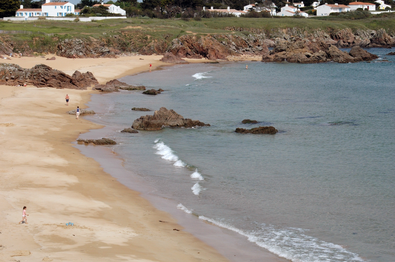 Пляж в Иль-Дье, Франция. Фото 4 – фотографии Франции