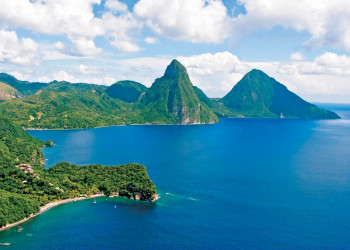 Пейзажи Сент-Люсии – фотографии Сент-Люсии