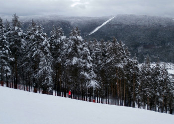 Мраткино — горнолыжная база в Белорецке, Башкортостан. Фото 5 – фотографии России