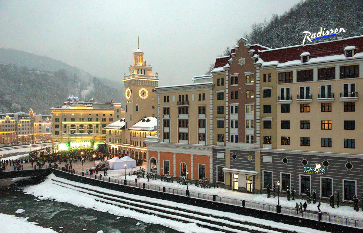 сочи отель роза хутор