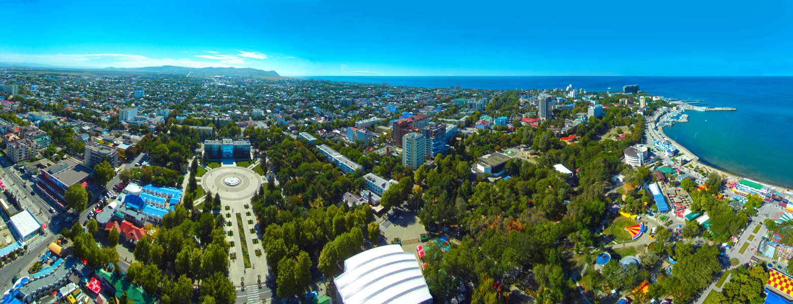 Панорама Анапы – фотографии России