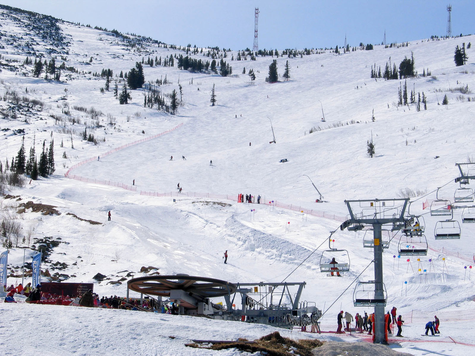 Горнолыжный комплекс Гладенькая. Фото 1 – фотографии России