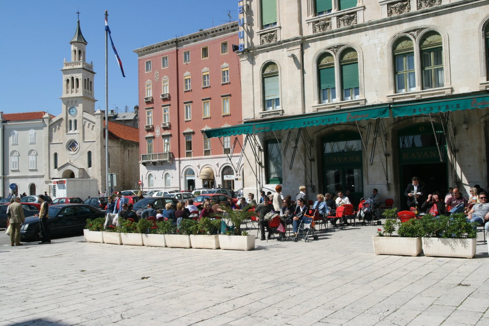 Улица в Сплит, Хорватия. Фото 4 – фотографии Хорватии