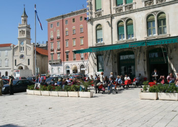 Улица в Сплит, Хорватия. Фото 4 – фотографии Хорватии