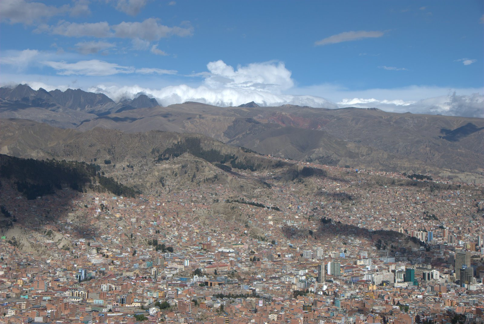 Панорамный вид в Ла-Пас, Боливия. Фото 4 – фотографии Боливии