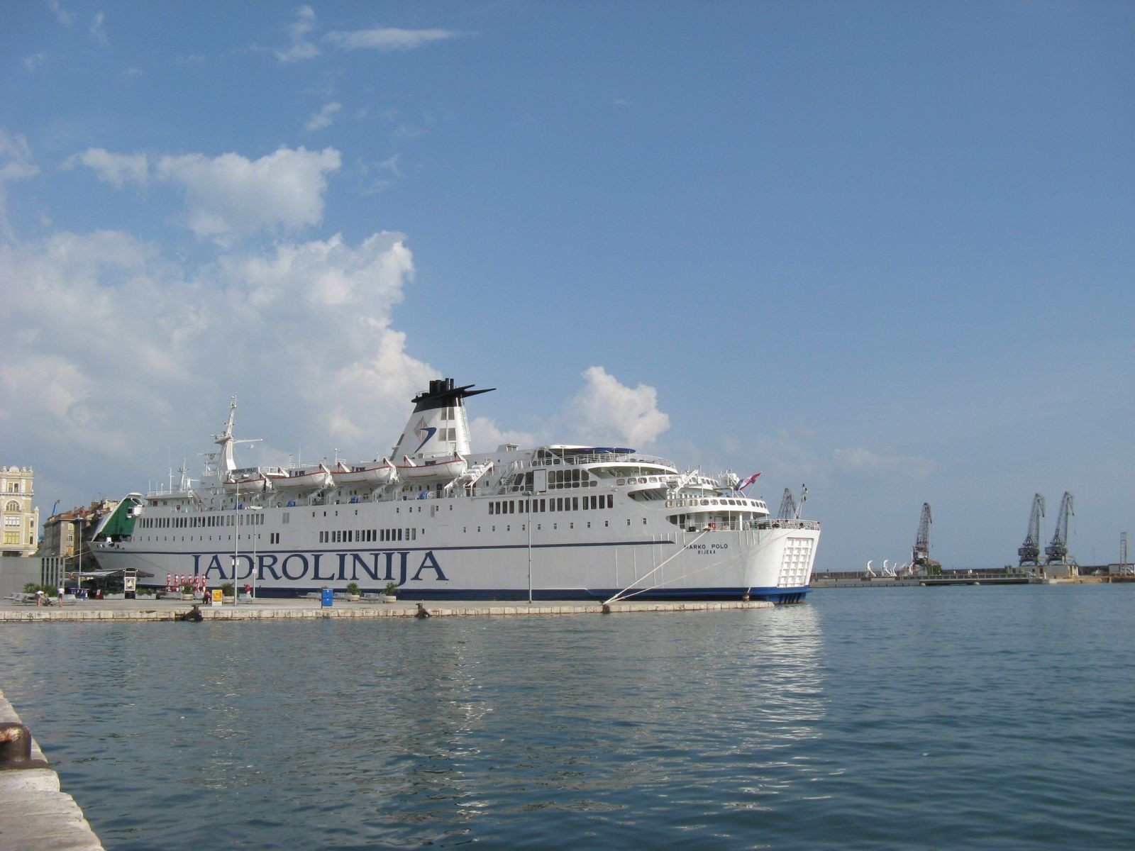 Корабль в Риека, Хорватия – фотографии Хорватии