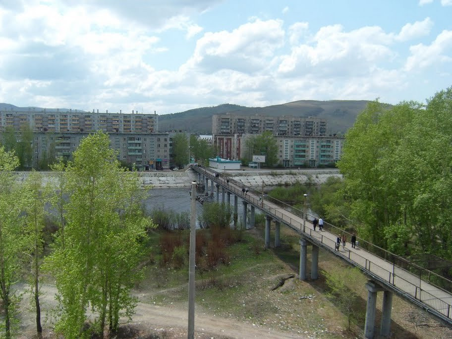 Мост в Чите, Россия – фотографии России