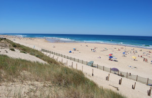 Пляж в Мимизане, Франция. Фото 1 – фотографии Франции