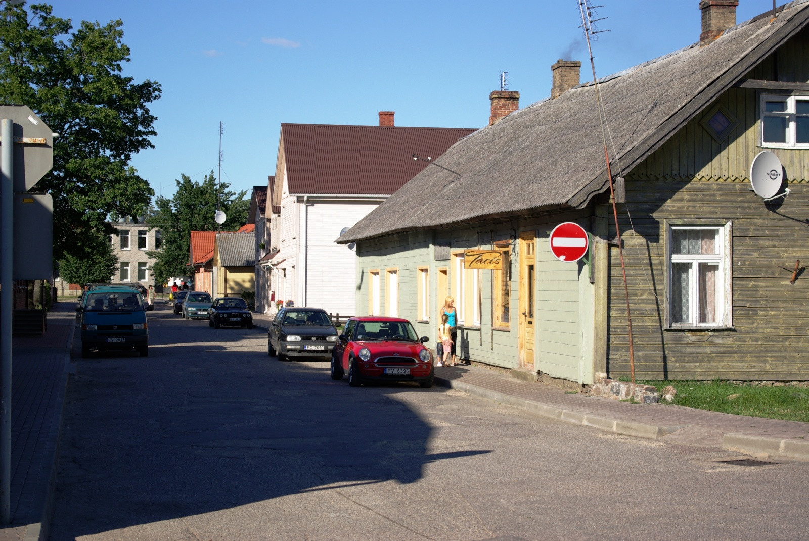 Улицы Салацгривы – фотографии Латвии