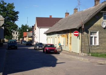 Улицы Салацгривы – фотографии Латвии