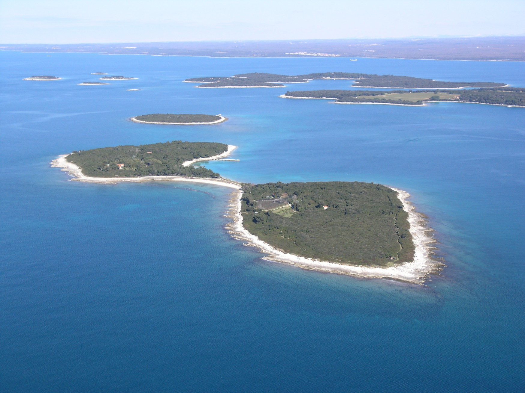 Острова в Бриуны, Хорватия. Фото 1 – фотографии Хорватии