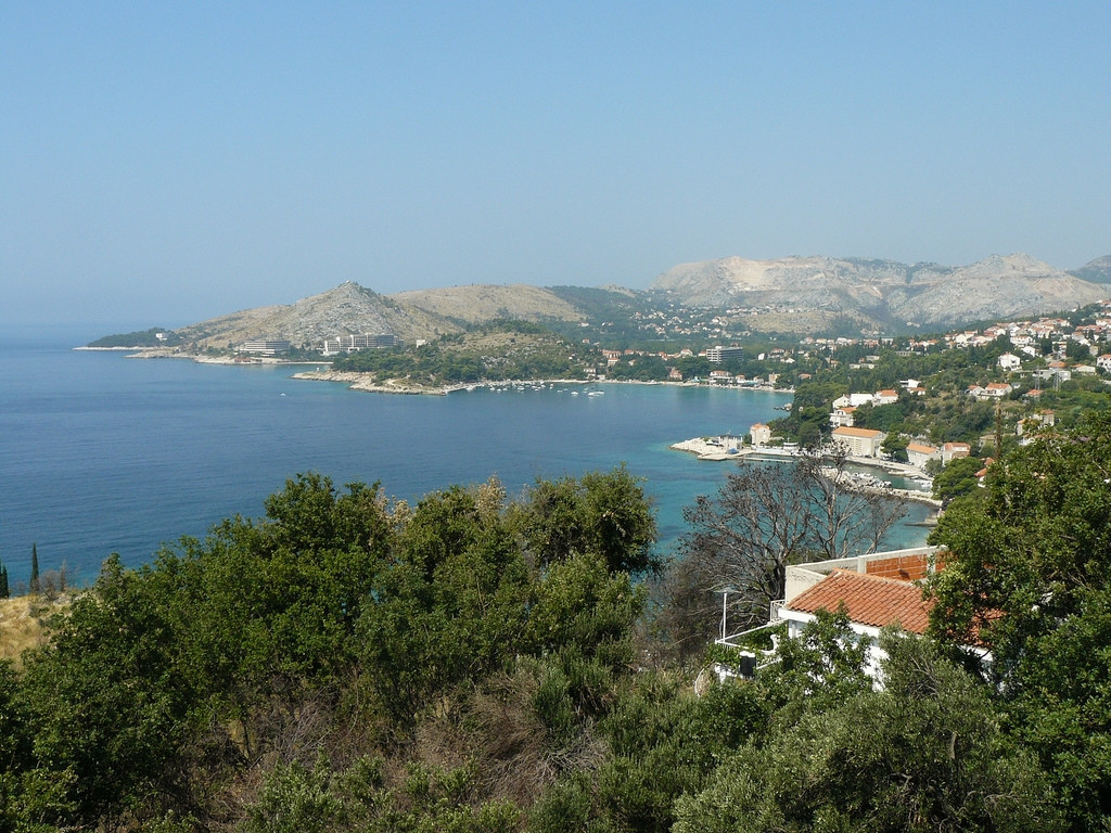 Панорамный вид в Млини, Хорватия. Фото 1 – фотографии Хорватии