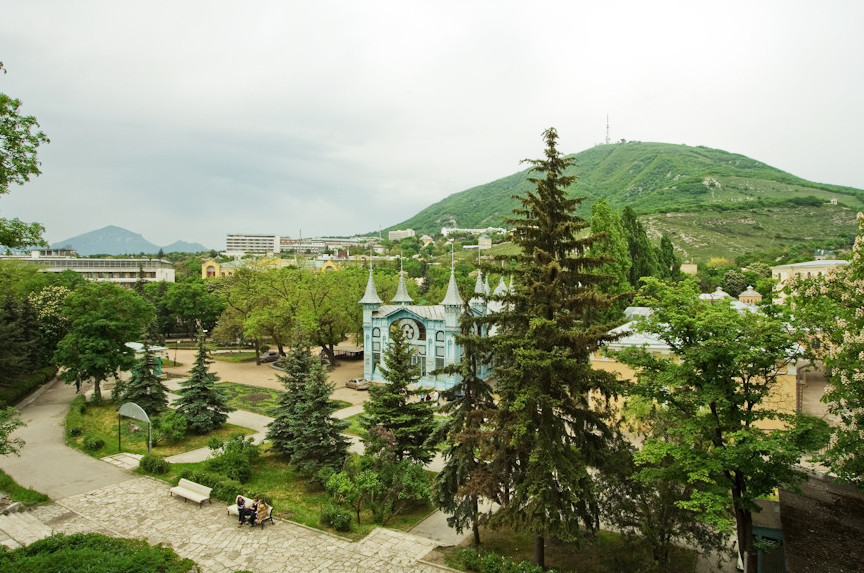 Парк Цветник в Пятигорске – фотографии России