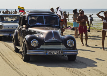 Ретро машины в Юрмале – фотографии Латвии