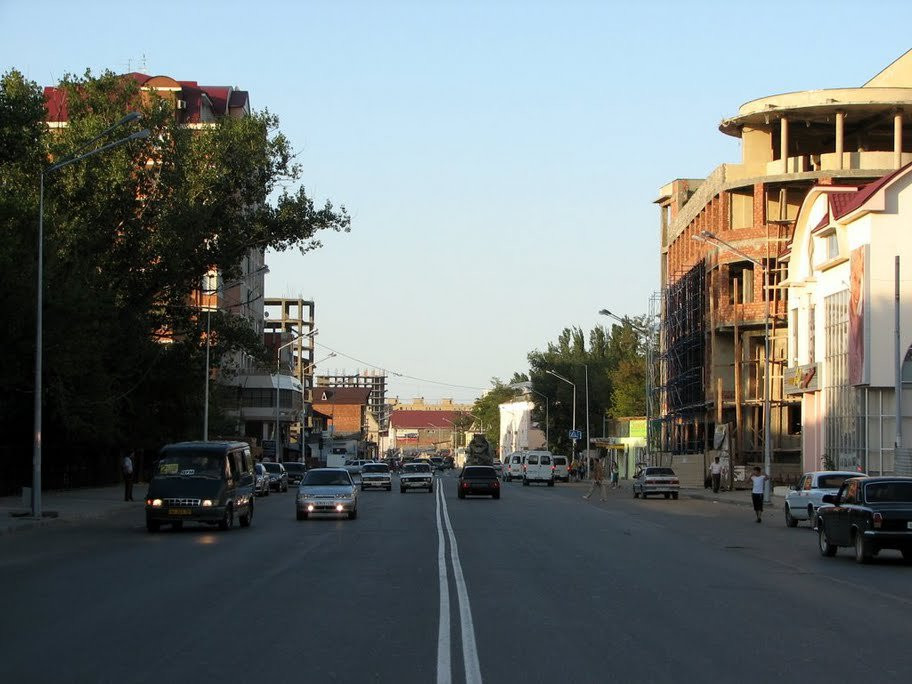 Улица в Махачкале, Россия – фотографии России