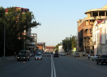 Улица в Махачкале, Россия – фотографии России