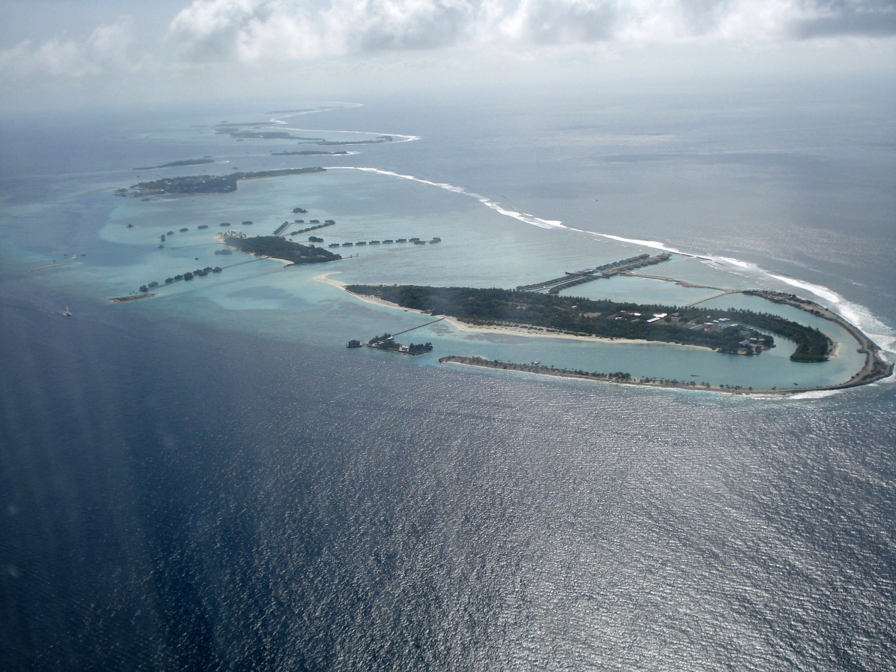 Панорамный вид в Северный Мале Атолл, Мальдивы. Фото 19 – фотографии Мальдивских островов