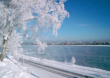 Зима в Иркутске, Россия – фотографии России