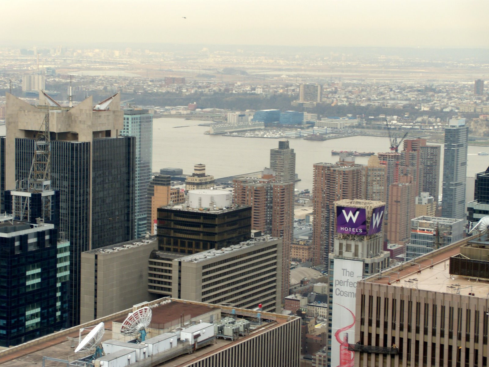 Панорамный вид Нью Йорка, США – фотографии США