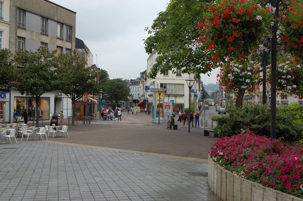 Улица в Руане, Франция. Фото 5 – фотографии Франции