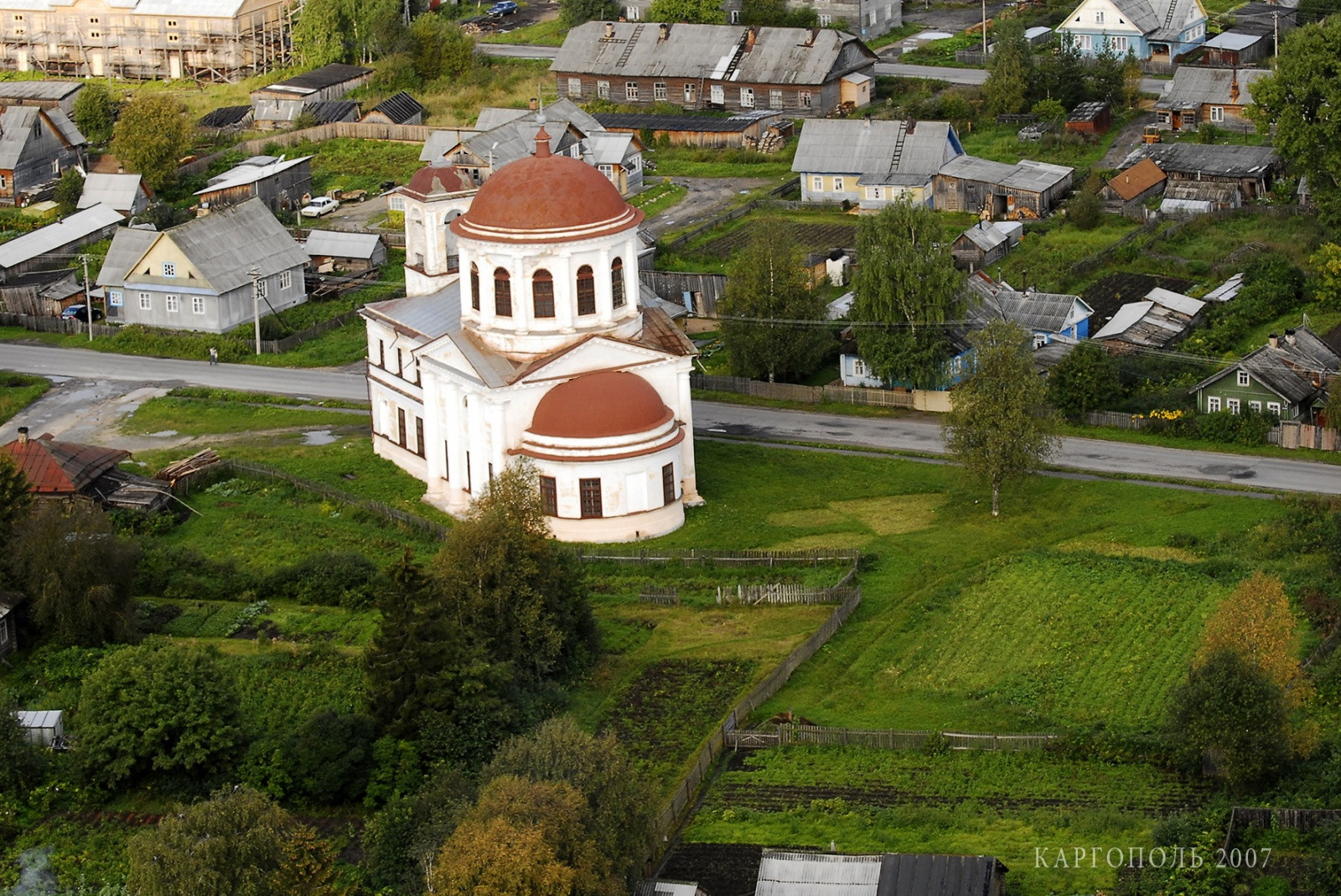 Церковь Зосимы и Савватия начала XIX века – фотографии России