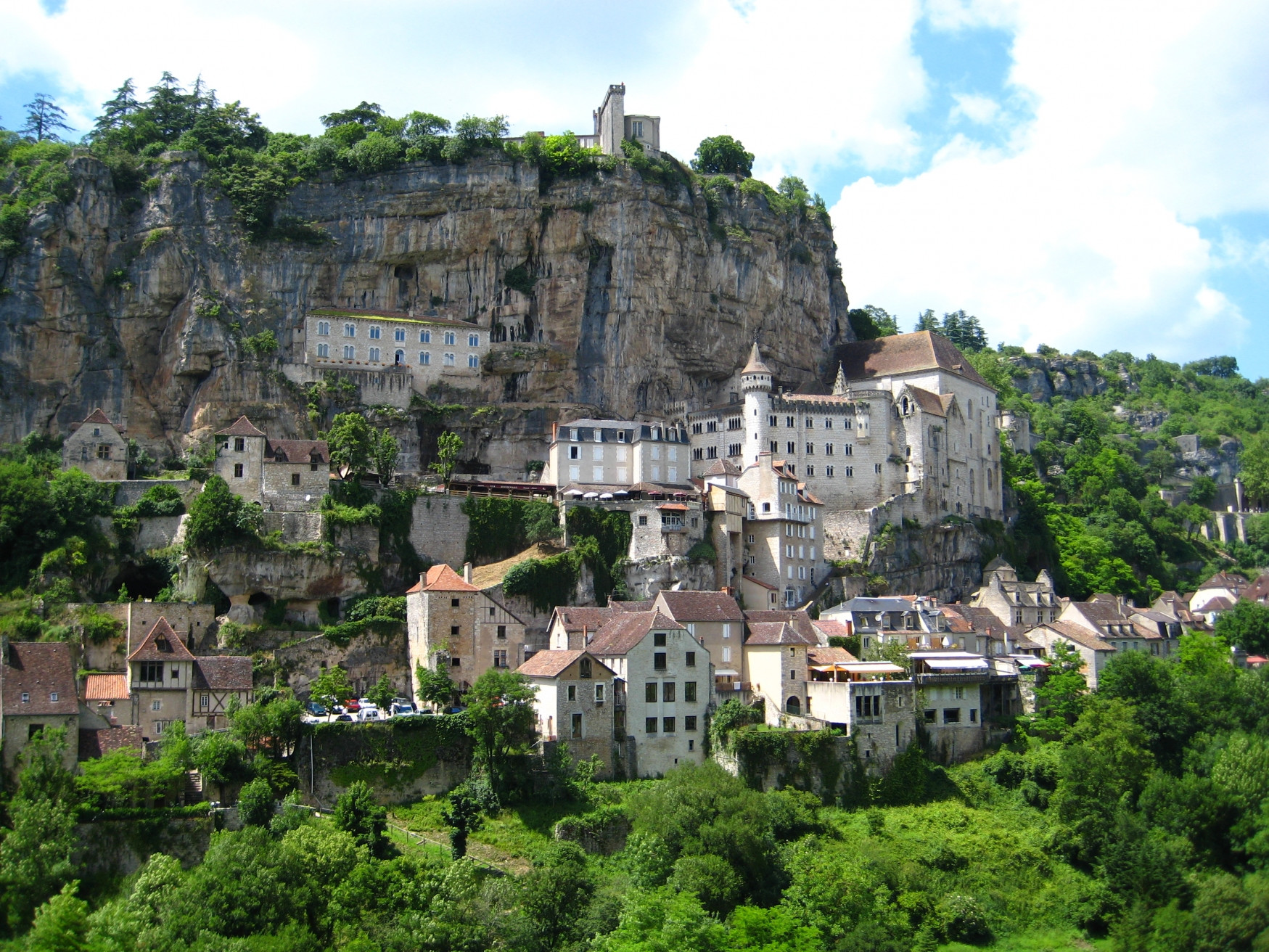 Дома в Рокамадуре, Франция. Фото 8 – фотографии Франции