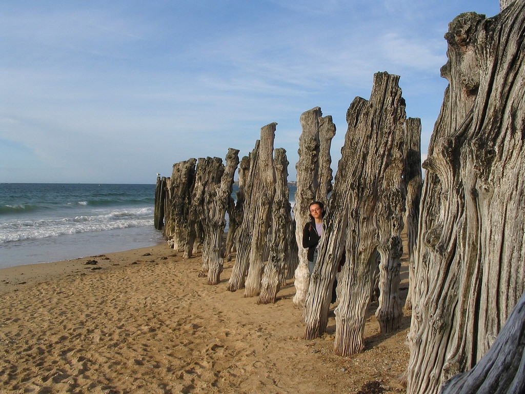 Пляж в Сен-Мало, Франция. Фото 6 – фотографии Франции