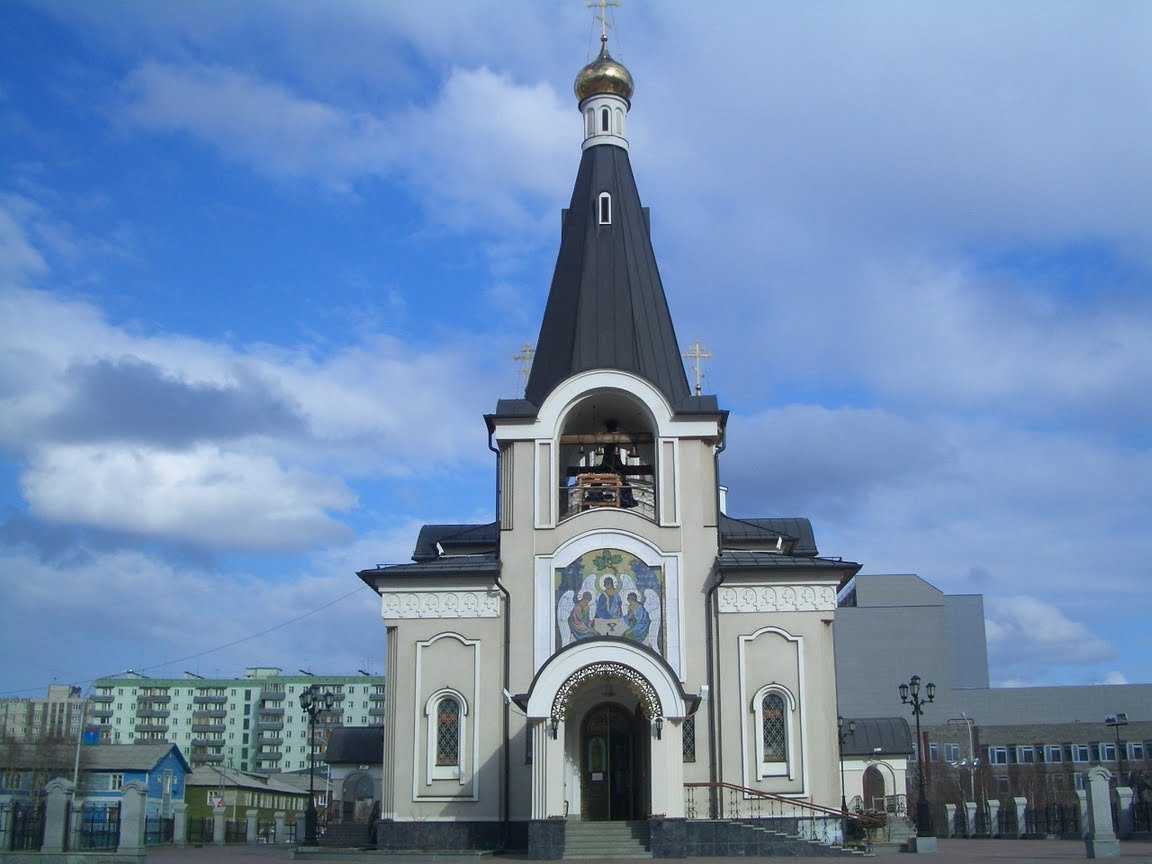 Храм в Мирном, Россия. Фото 7 – фотографии России