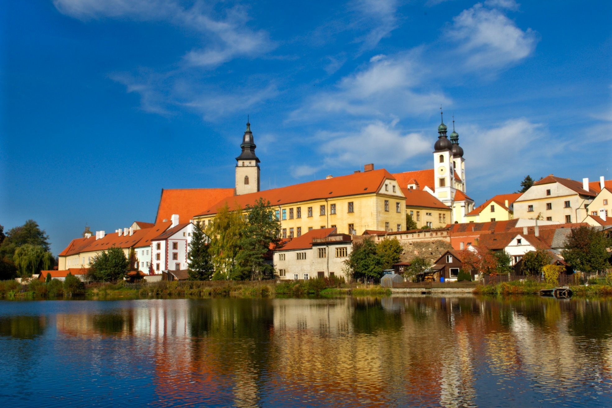 Замок Тельч – фотографии Чехии