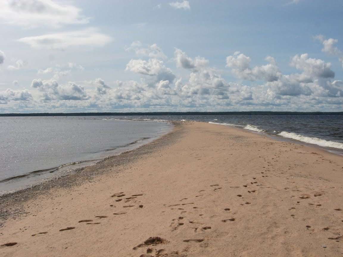 Пляж на Ладожском озере, Россия. Фото 2 – фотографии России