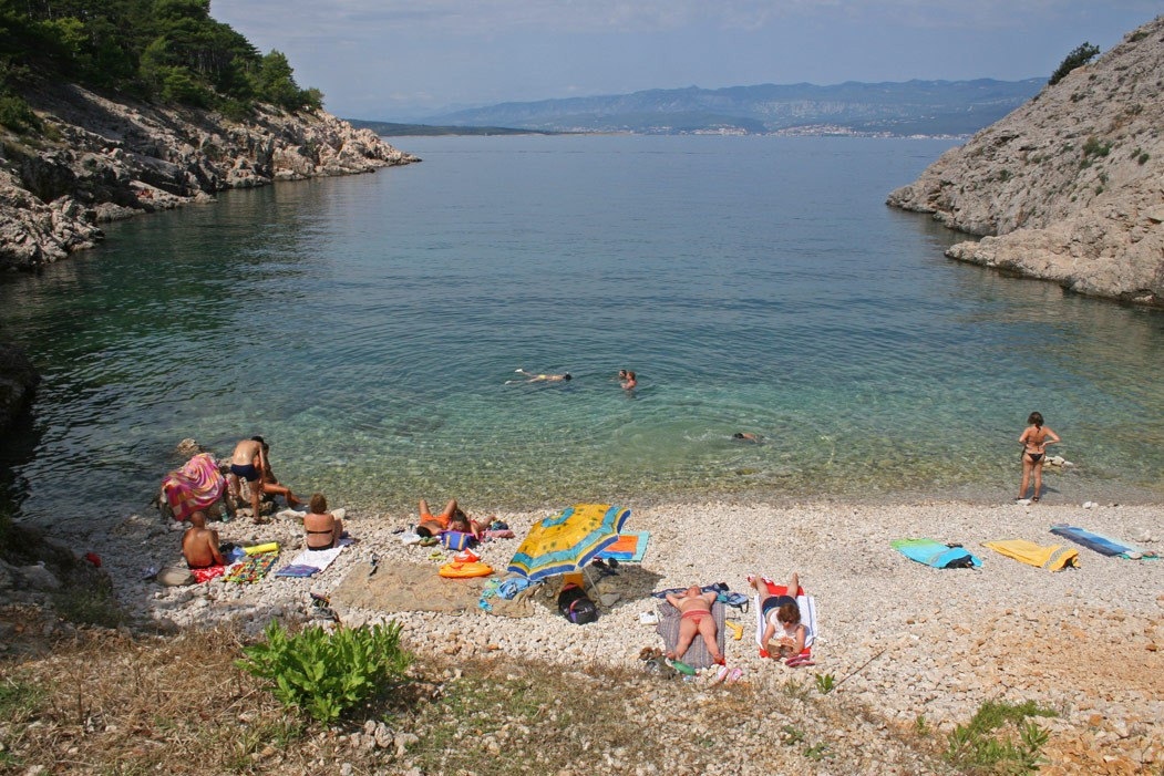 Пляж в Врбник, Хорватия. Фото 2 – фотографии Хорватии