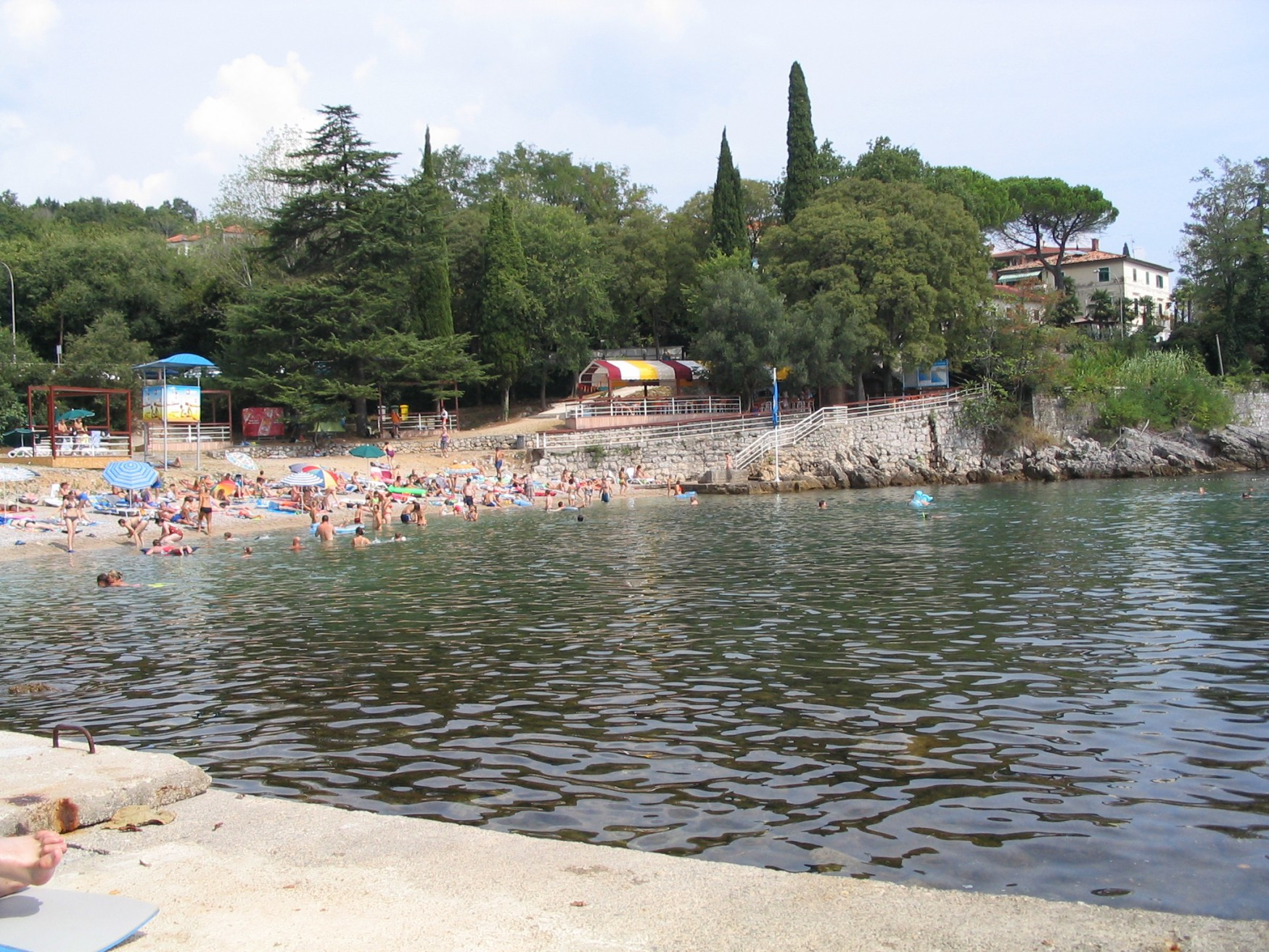 Море в Ловране, Хорватия. Фото 9 – фотографии Хорватии