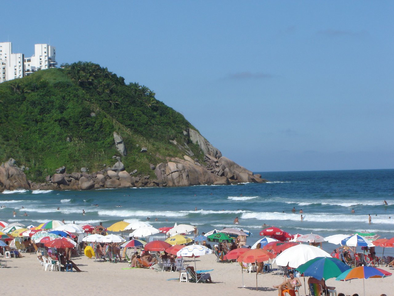 Пляж в Гуаружа, Бразилия. Фото 13 – фотографии Бразилии