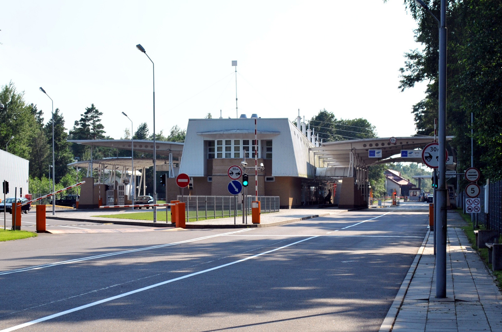 Граница Литвы и России на Куршской косе. Фото 1 – фотографии России